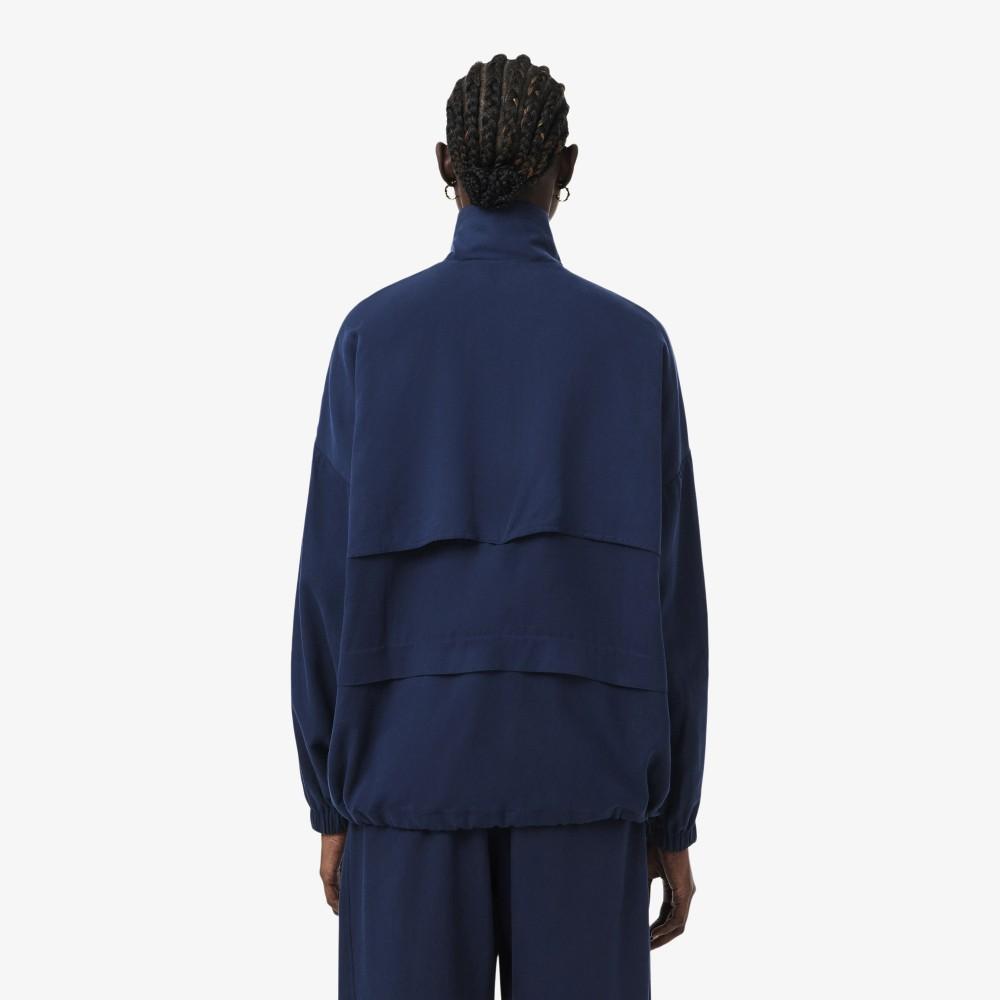 [Lacoste] Women's Mixed Linen Track Jacket BF6877-56G166