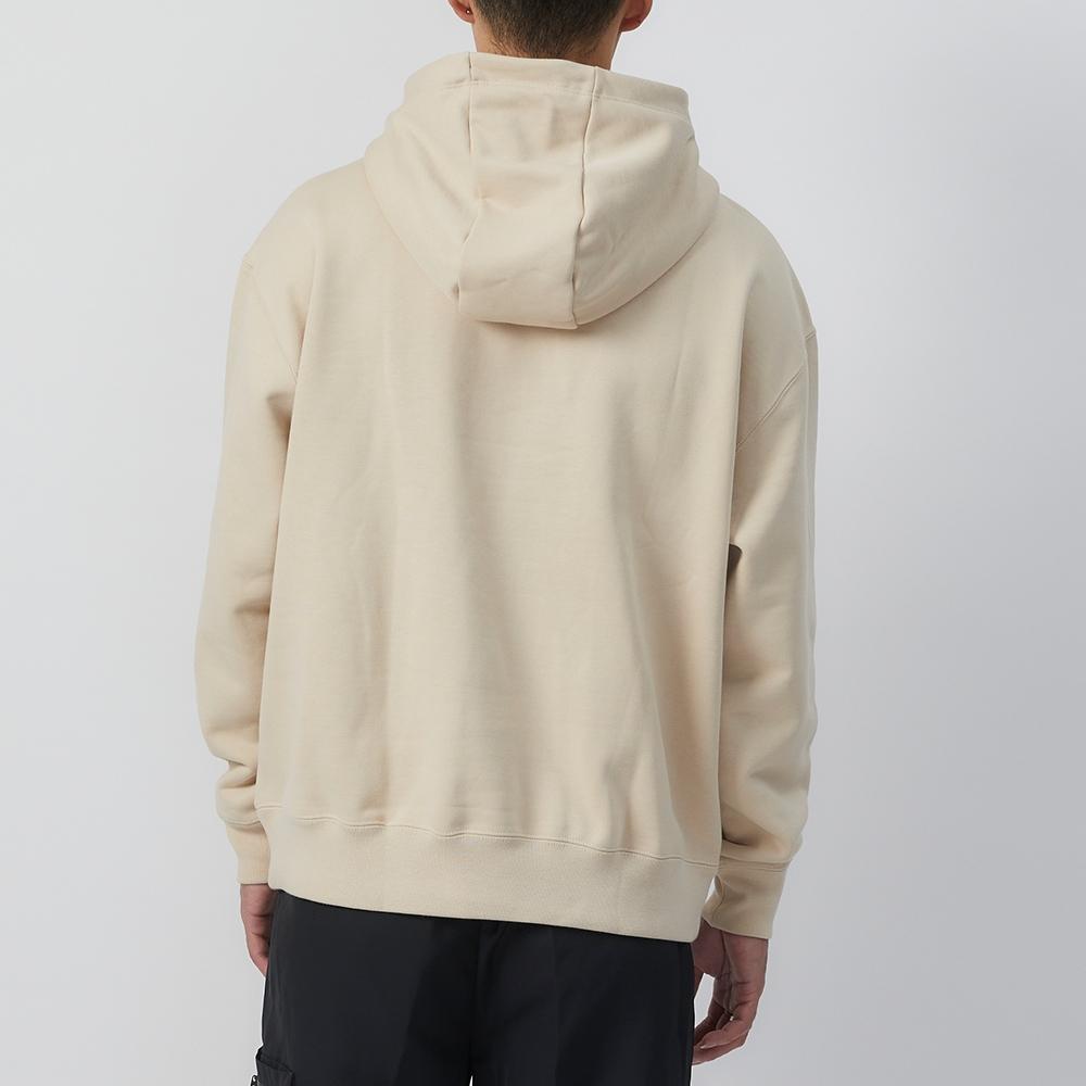 Nike FW23 Китайский Новый год Дракон серии с буквенным принтом логотипа флисовая толстовка мужские топы песочно-белый FZ6193-126