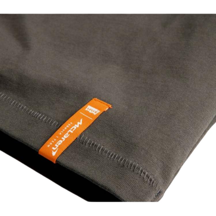 Коллаборация Levis McLaren Racing Футболка с коротким рукавом и круглым вырезом, с повседневным принтом в виде буквы McLaren, мужской топ A89910001