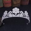 Тиара для празднования фестиваля бриллиантов, корона из сплава, инкрустированная стразами, свадебная корона, повязка на голову, аксессуары для волос