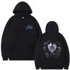 Ado World Tour 2025 Hibana Hoodie Мужская и женская одежда Модный пуловер в японском стиле Мужской повседневный хлопковый винтажный спортивный костюм с капюшоном