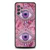 Модный Чехол для Телефона с Накладными Ресницами для Samsung Galaxy A55 A35 A15 A14 A13 A25 A54 A51 A71 A72 A73 A32 A52 A41 5G Мягкий ТПУ Корпус