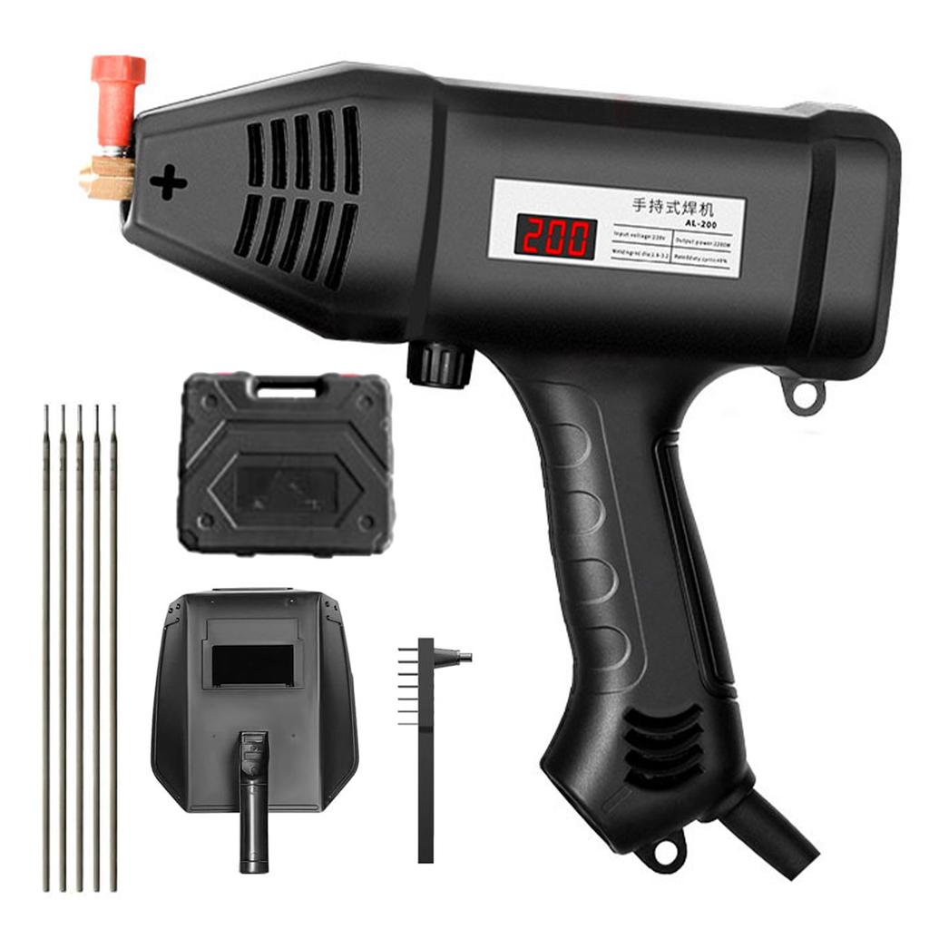 Portable Electric Welding Machine 220V 3000W Hand Held Welder with IGBT Inverter Stepless Current