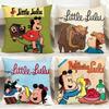 Подушка-чехол Little L-Lulu Show Удобный двусторонний чехол для подушки Идеально подходит для автомобиля, дивана, спальни и других мест