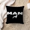 M-Man Truck Logo Pillow Gifts Home Office Furnishings Bedroom Sofa Car Cushion Cover Case 45X45Cm