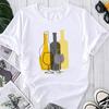 (Asian Size) Print Graphic Tee Ladies Wine Love Trend Cute Sweet 90s Women's Summer Top Female T Clothing Casual  Fashion Short Sleeve T-shirt