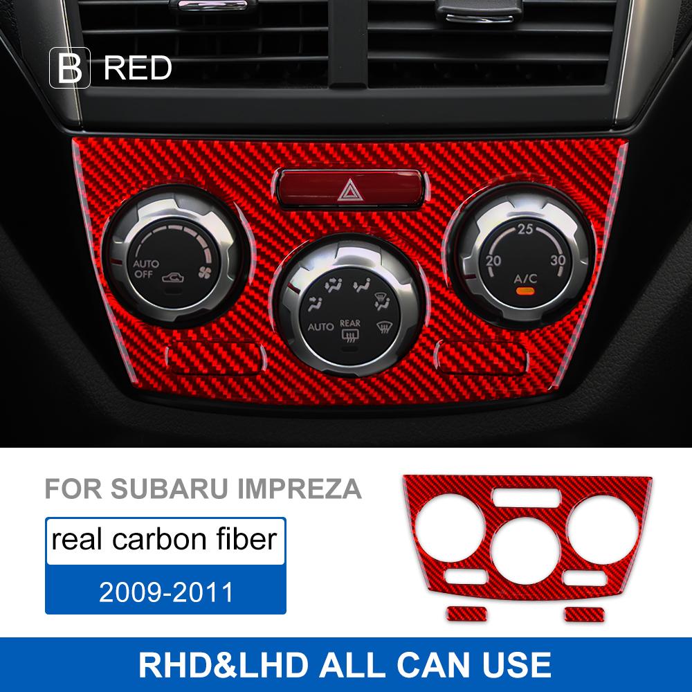 Carbon Fiber Style Interior Sticker Trim for Subaru Impreza 2009 2010 2011 Interior Panel