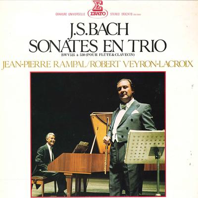LP Пластинка ЖАН-ПЬЕР РАМПАЛЬ, РОБЕР ВЕЙРОН-ЛАКРУА - J. S. Бах: Сонаты В ТРИО ERX2419 ERATO 1979 Япония Классическая Б/У