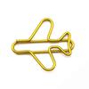 10pcs Index Bookmark Airplane Paper Clip Metal Memo Creative Bookmark Clip Metal Paper Clips  School