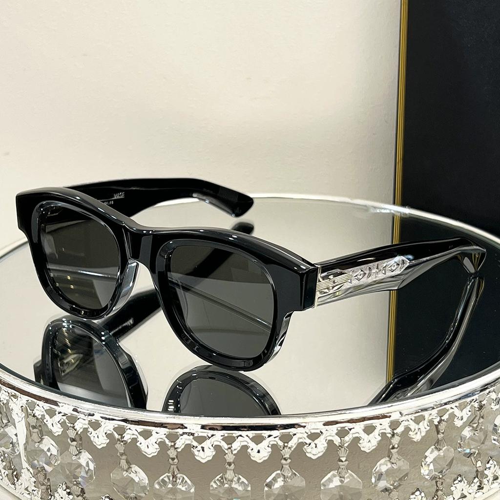 Ацетатные солнцезащитные очки CAAN для мужчин и женщин в овальной оправе, высокое качество, роскошные модные очки ручной работы в японском ретро-стиле для отдыха на открытом воздухе, брендовые очки UV400