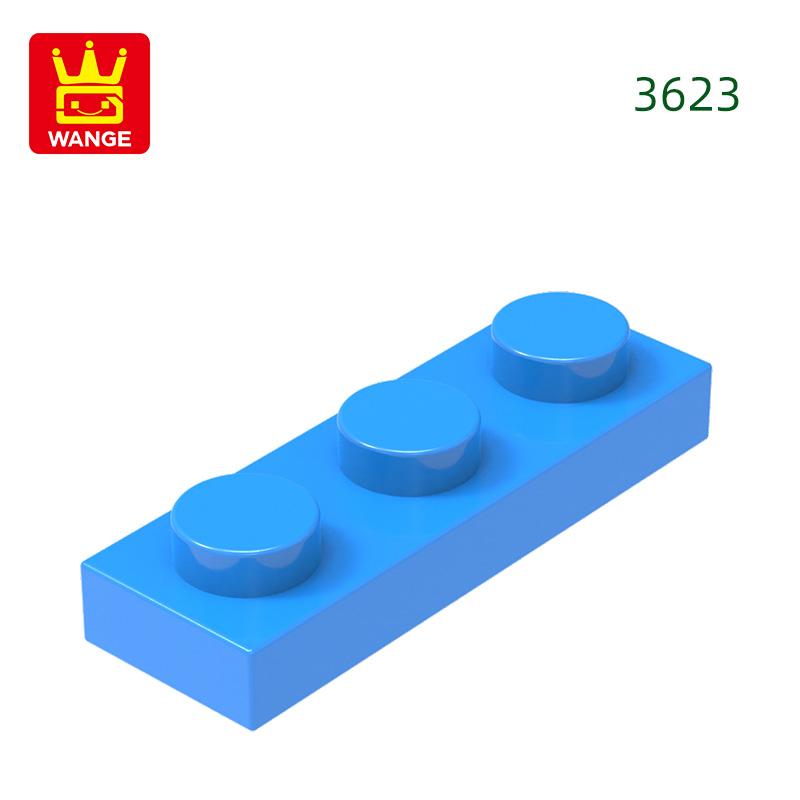 Нетоксичный 206 шт./лот 3623 Тонкий 1x3 Строительный блок Moc Классические Аксессуары Совместимый с Brick Детские Игрушки Подарочная коробка
