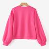 ZANZEA Women Casual Round Neck Long Sleeve Autumn Pullover Tops