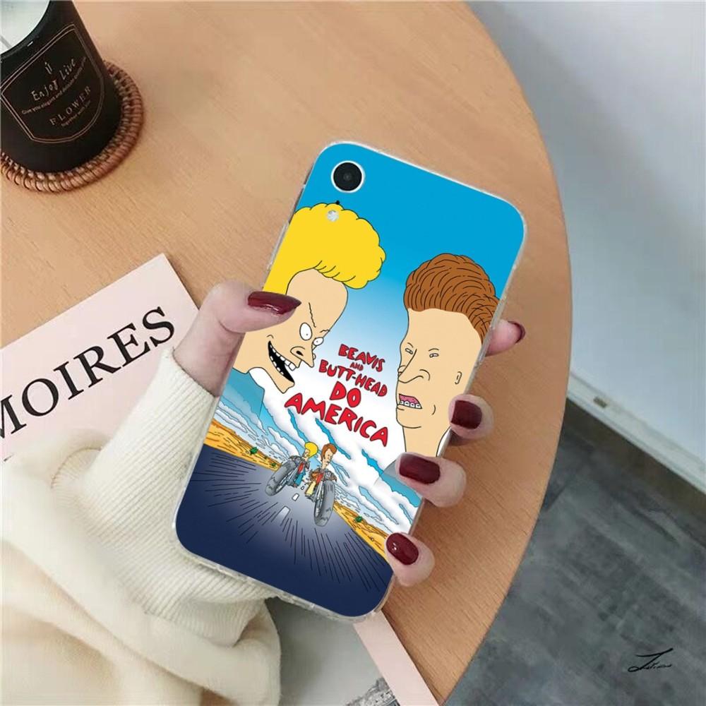 Чехол для телефона Beavis And Butthead для iPhone 8 7 6 6S Plus X SE 2020 XR XS 14 11 12 13 Mini Pro Max Чехол для мобильного телефона
