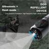 New 3-Heads Dog Repeller Ultrasonic Deterrent with LED Flashlight Anti Barking Device Animals Pets Dog Trainer