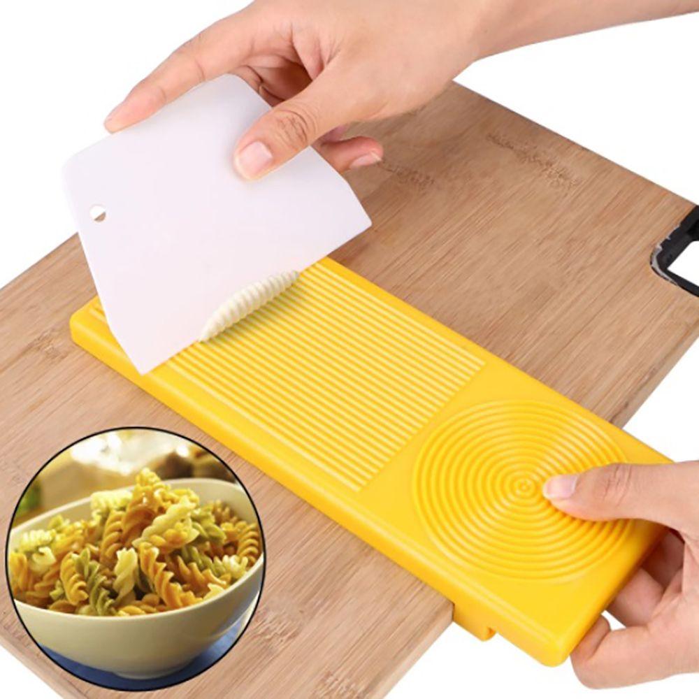 Mould Macaroni Maker Board Pasta Maker Rolling Pin Kitchen Gadgets Macaroni Making Tool Pasta Board
