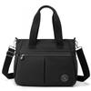 Womens Medium Nylon Tote Bag With Inner Zipper And Phone Pocket For Daily Use And Shopping