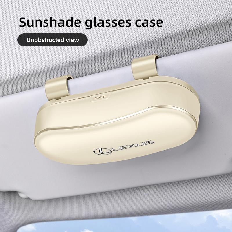 crsvdg1 Car Sun Visor Glasses Holder Sunglasses Case For Lexus RX330 IS250 Ct200h ES300h RX350 IS300h NX300h Car Accessories Glasses Box