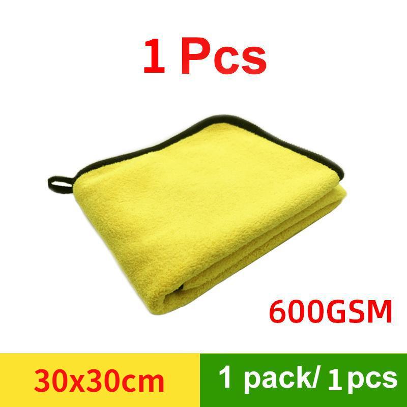 Car Cleaning Towel Wiping Cloth Double Sided Coral Velvet Car Care Thickening Microfiber Car Wash