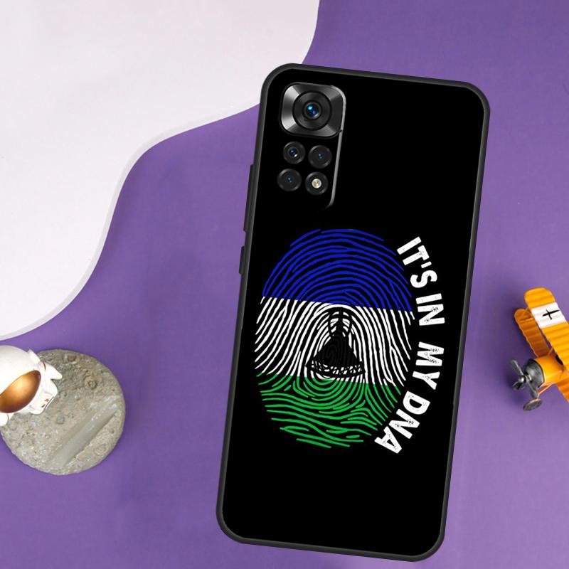 Lesotho Flag Case For Xiaomi Redmi Note 13 Pro 14 12 9 10 11 Pro 10S 11S 12S Redmi 14C 13C 10C 12C Cover