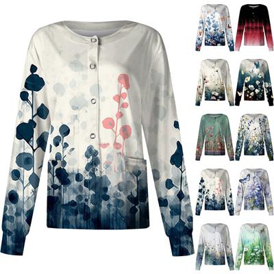 Женский однобортный защитный комбинезон с длинным рукавом и карманом, рабочий воротник-стойка, кардиган, куртка, топ