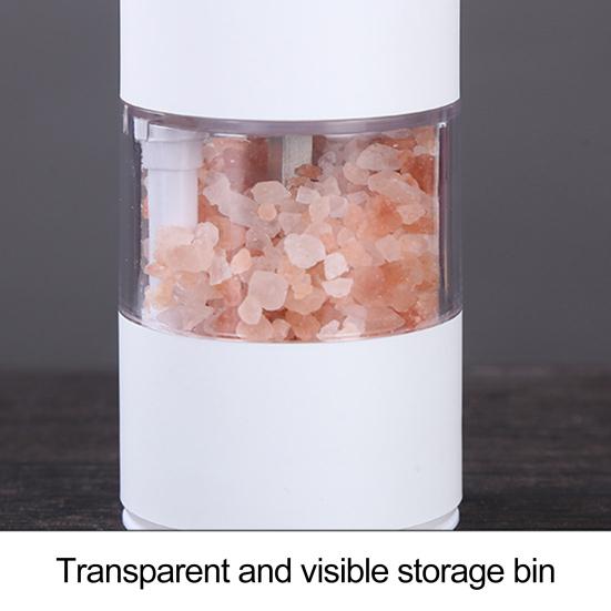 1 комплект 35 г электрическая мельница USB перезаряжаемая регулируемая грубость заправляемая электрическая мельница для соли и перца кухонный гаджет