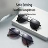 Men's Polarized TAC Metal Double-Beam Sunglasses - UV Protection, High-End Driving Eyewear