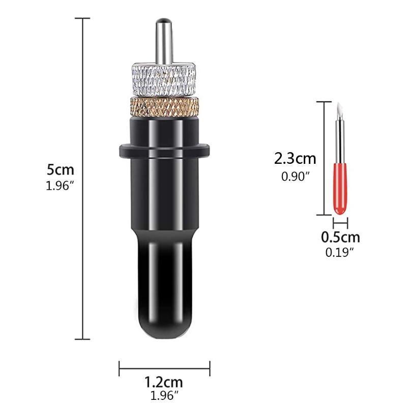 30/45/60 Градусов Лезвия для Винилового резака Плоттера + Держатель Лезвия Для Graphtec CB09 Практичный Вольфрамовый Стальной Фрезер