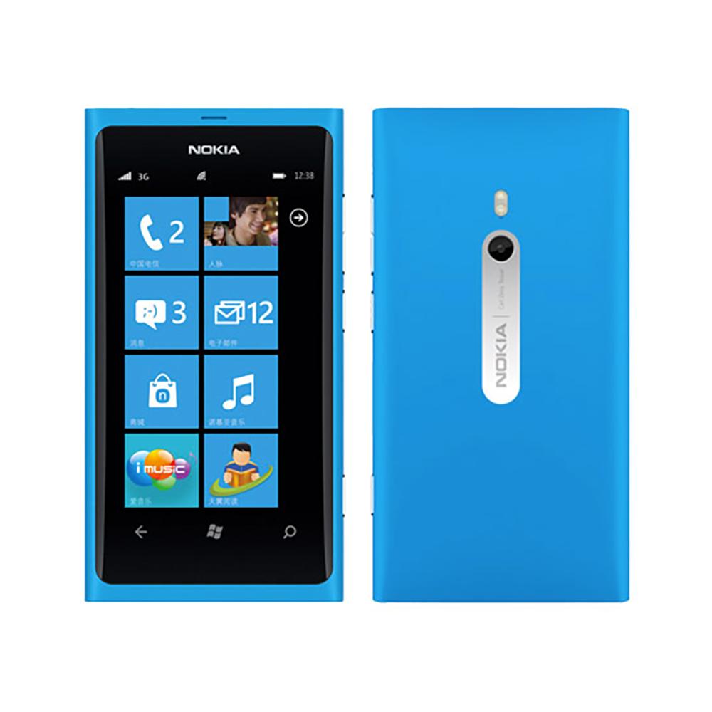 Восстановленный мобильный телефон Nokia Lumia 800 3G WIFI GPS 8MP камера с 1 SIM