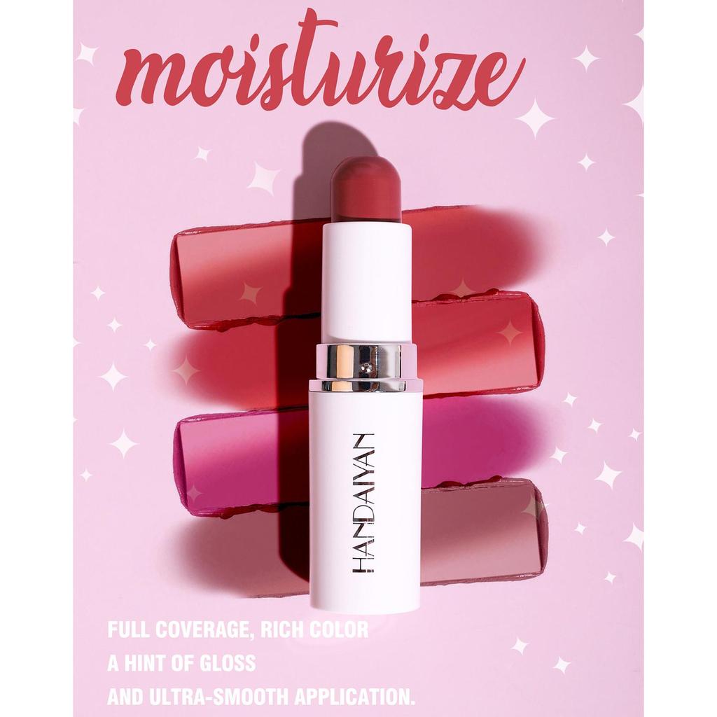 HANDAIYAN 8 цветов матовая водостойкая бархатная нюдовая помада сексуальные красные коричневые пигменты макияж длительный профессиональный