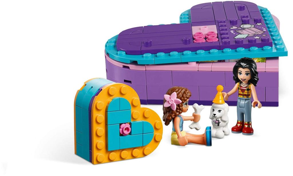 LEGO Чехол для аксессуаров Friends 2 Heart Olivia Vicky 41359 Block Toy Girl &