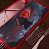 RGB Подсветка Коврик для Мыши N-naruto Итачи Учиха Аниме Игровой Корпус Компьютерный Светодиодный Настольный Коврик Клавиатура Игровые Аксессуары Коврик для Мыши