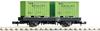 Tomytec N Gauge Com1 Type with Container 2718 Model Railroad Freight Car