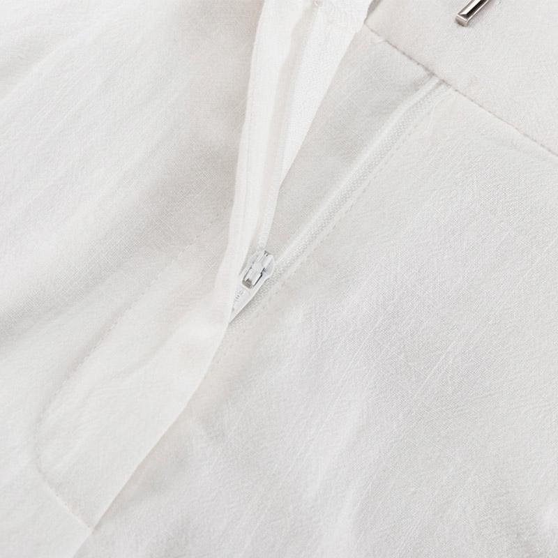 Весенние прозрачные лоскутные прямые брюки женские с высокой талией и карманом на молнии модные уличные узкие женские брюки