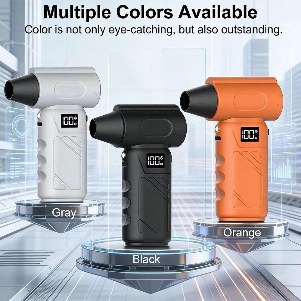 Brushless Motor Mini Compressed Air Duster 5-Speed Adjustable Electric Blower Portable Use
