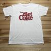 Винтажная футболка-рингер 80-х 90-х годов со вкусом Diet Coke Coca Cola, размер L, унисекс