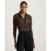 Lauren Ralph Lauren Paisley Stretch Jersey Shirt Wmlrshts6820580001