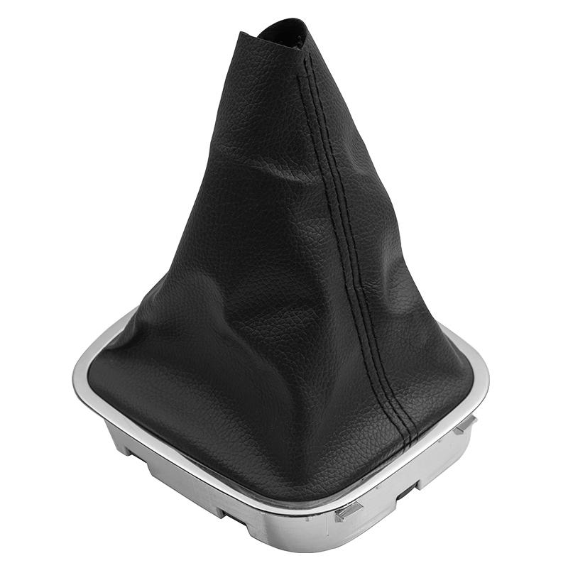 For VW Volkswagen Polo 6C 2015 2016 2017 2018 5/6 Speed Gear Shift Knob Gaiter Boot Cover Case Car Styling Accessories