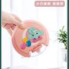 Children'S Donut Water Cup Cute Plastic Straw Cup Kindergarten Student Cartoon Colorful Kettle Rainbow Cup