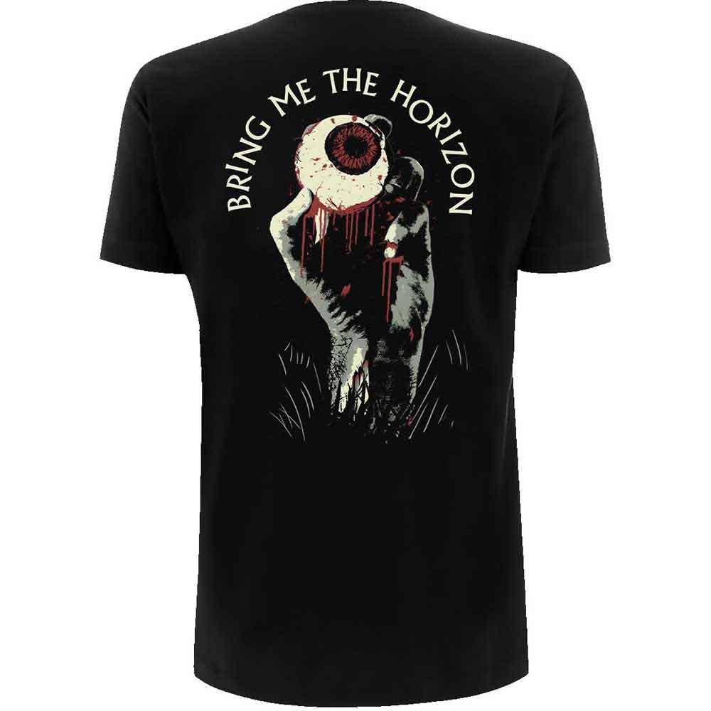 Bring Me The Horizon T Shirt Zombie Eye Band Logo new Official Mens Black
