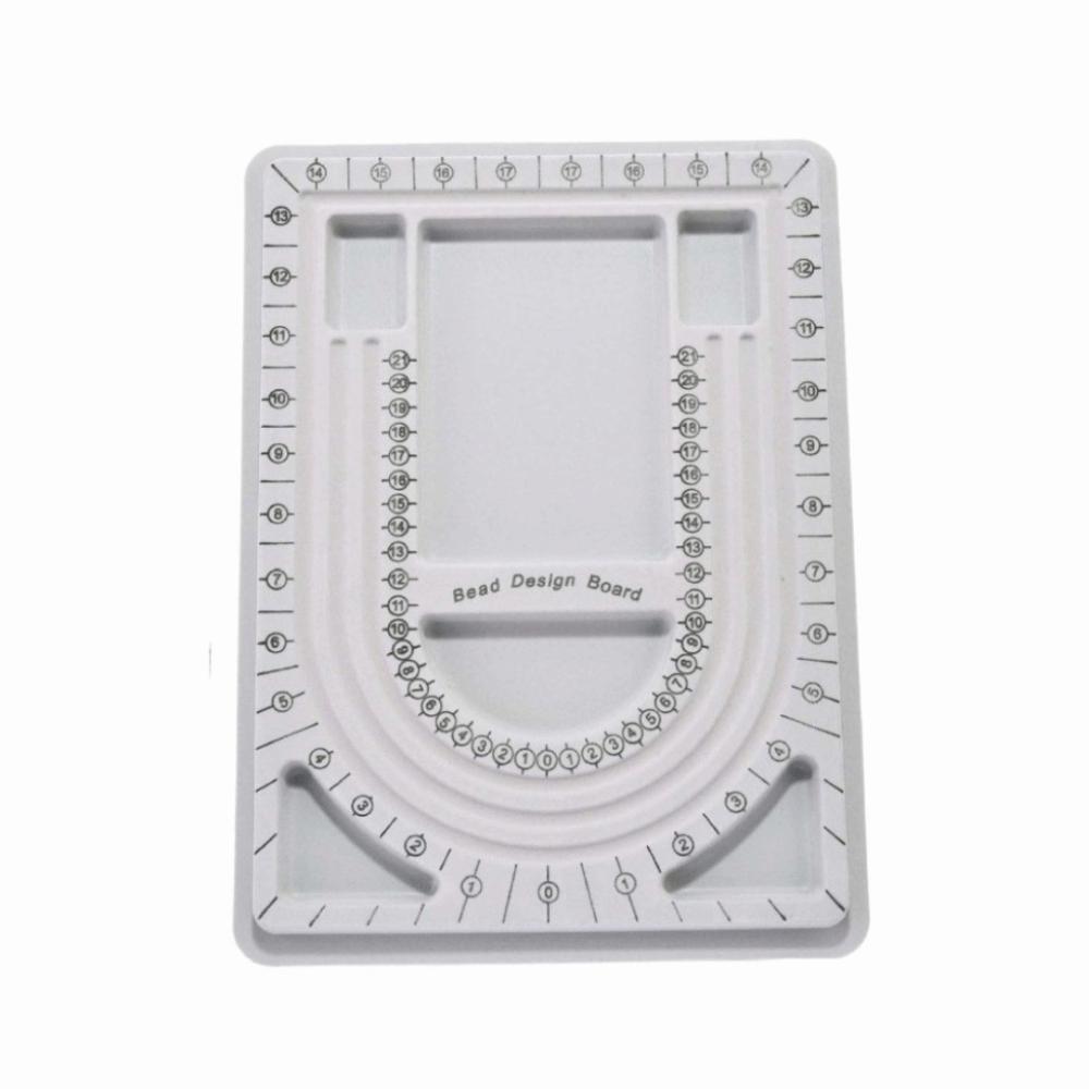 Design Board Bracelet Necklace Tray Scale Board Jewelry Making Measuring Tools For DIY