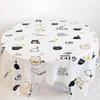 Одноразовые скатерти YOUAO с мультяшным котом