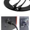 4Pin DIN Male To Male Adapter Extension Cable for R1700BTR1600TIII Speaker Solid Connection Cord Din 4pin Male Plugs