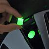 4 шт. Светящиеся колпачки на ниппель для мотоцикла, велосипеда, автомобиля, колеса, шины, ступицы. Флуоресцентные, светящиеся в темноте, декоративные колпачки на стержень клапана.