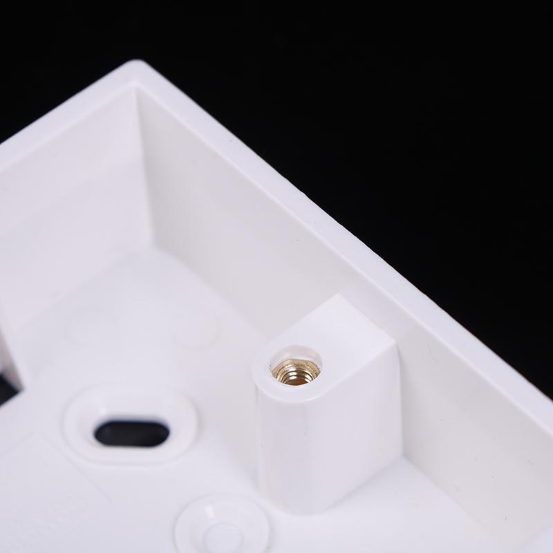 86 Тип 2/3/4 Розетка группового переключателя Распределительная коробка Настенная розетка Темная коробка