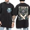 Men's T Shirt Summer Unisex Short Sleeve Harajuku T Shirt Anime Hashibira Inosuke Vintage Oversized T-shirt