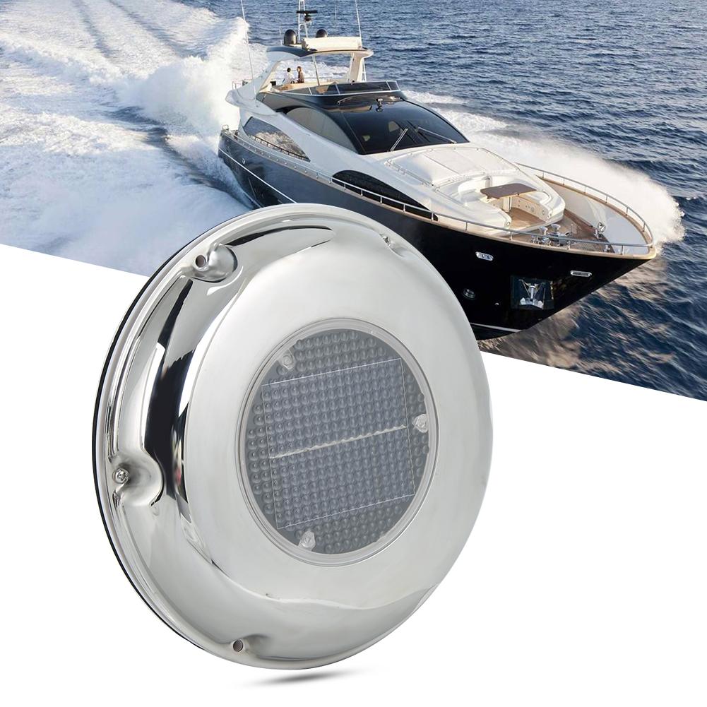 Stainless Steel Boat Exhaust Fan Solar Powered Ventilation Vent Fan