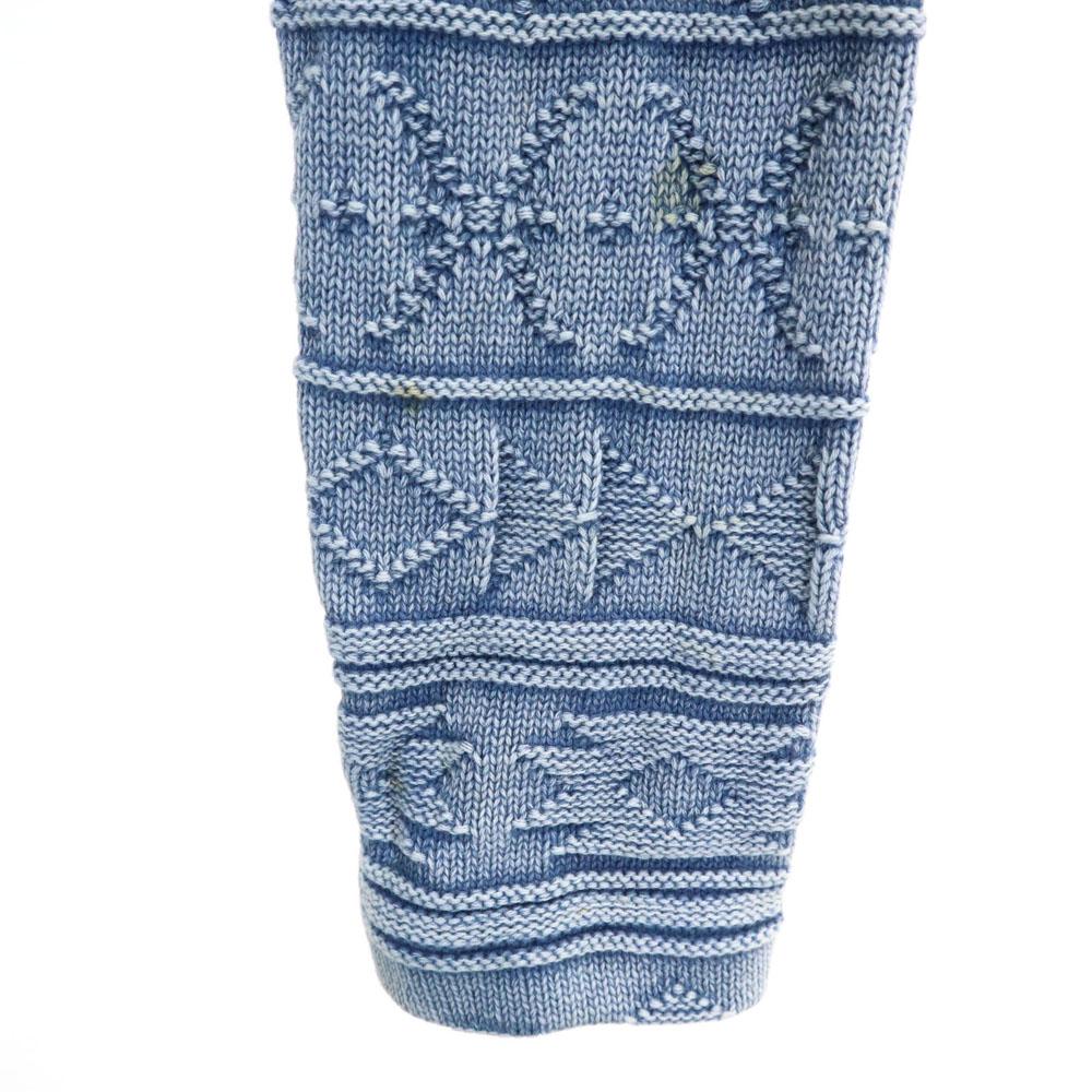 1PIU1UGUALE3 RELAX Толстовка с капюшоном на молнии с длинным рукавом S синяя Мужская Б/у