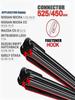 Крючковые стеклоочистители (21"+18") для Nissan Micra, Mazda CX-3, Mitsubishi L200, Suzuki Swift и Geely Otaka