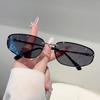 KAMMPT Y2k Rimless Sunglasses Female Latest Fashion Outdoor Decor Shades Female Trendy Luxury Brand Designer Mirror Sun Eyeglasses