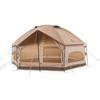 Naturehike Hexagonal Mesh Aluminum Easy Dome Dyed Color Mongolian-style Tent, Large, 4-Person, 4-Season, Waterproof, Flame-Retardant, Snow-Skirt,